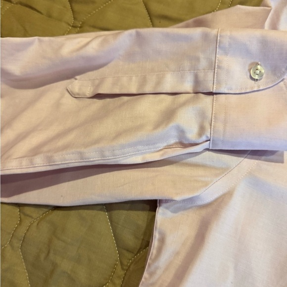 Charles Tyrwhitt Men’s Extra Slim Fit Light Pink Long Sleeve Shirt Size 16 1/2 - Picture 5 of 16